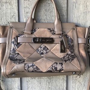 Coach tote bag practically new!